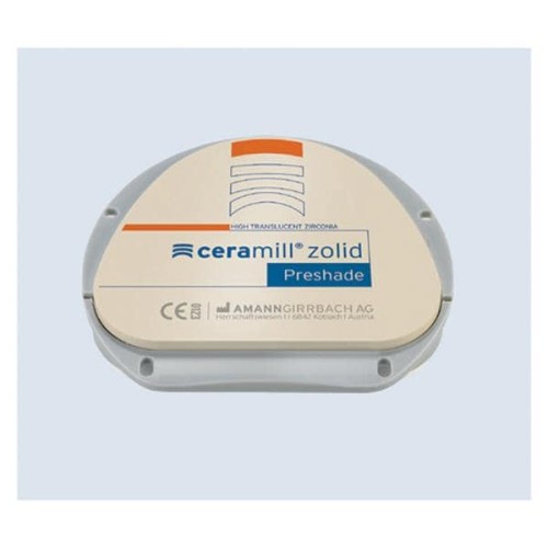 Ceramill ZOLID preshade bleach 71-16mm