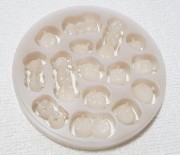 WAX DISC 98mmx14mm - White
