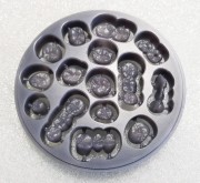 WAX DISC 98mmx16mm - Gray