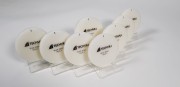 WAX DISC 98mmx16mm - White