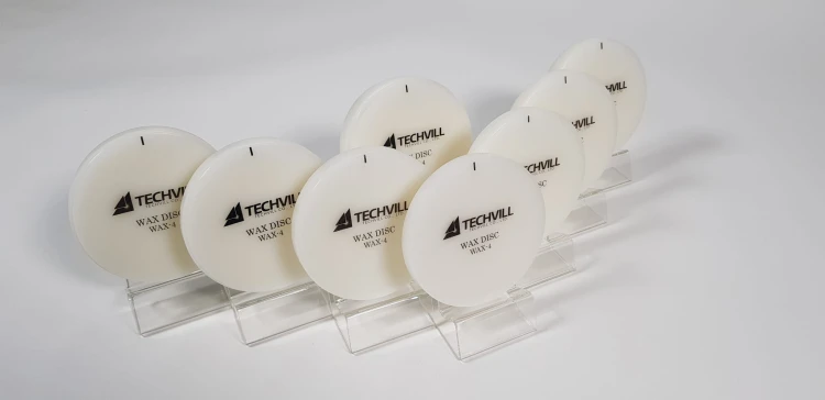 WAX DISC 98mmx20mm - White