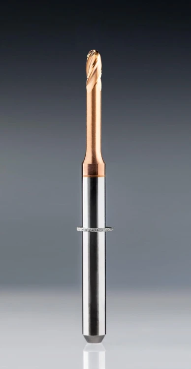 Double tooth radius cutter CoCr and titaniu, 0.6mm
